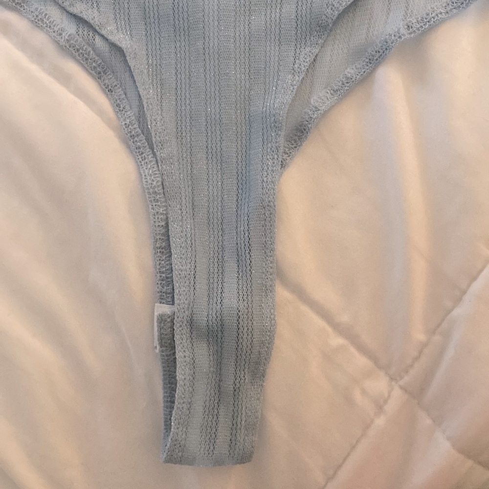 Light blue sheer body suit - Picture 4 of 5